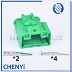 6 Pin Auto Tail Light Socket Rear Light Lamps Connector Blower Motor Heater Fan Resistor Plug 98821-1065 For Citroen Peugeot