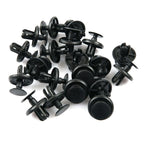 25Pcs Plastic Push Clips Hood Engine Under Cover For LEXUS ES300 ES350 For RAV4 Car Hood Engine Under Cover Interior Push Clips