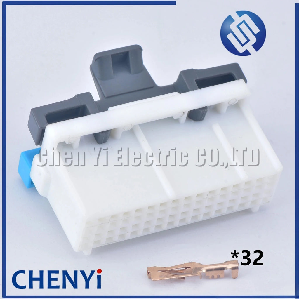 32 Pin red or white Connector female ECU Automotive connector 12146448 12146447 For GM D950029 DELCO ELECTRONICS