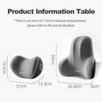 Comfortable Car Headrest and Lumbar Support Cushion for Office Home Chairs - Relieve Back Pain and Improve Posture Accessories