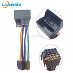 Car audio system, central control screen, navigation, CD host, Volkswagen large head female to small head male, tail cable plug