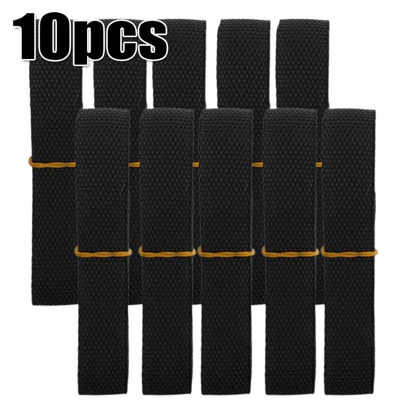 1-10pcs Car Insulation Cable Sleeves Black Braided Heat Shrink Tube Line Organizer Flam Retardant Wire Wrap Sheath Protection