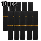 1-10pcs Car Insulation Cable Sleeves Black Braided Heat Shrink Tube Line Organizer Flam Retardant Wire Wrap Sheath Protection