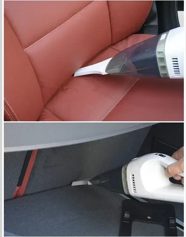 12V Car Vacuum Cleaner Portable 100W Handheld Portable Car Mounted Vacuum Cleaner Super SuctionWet AndDryDualUseCar Home Amagi