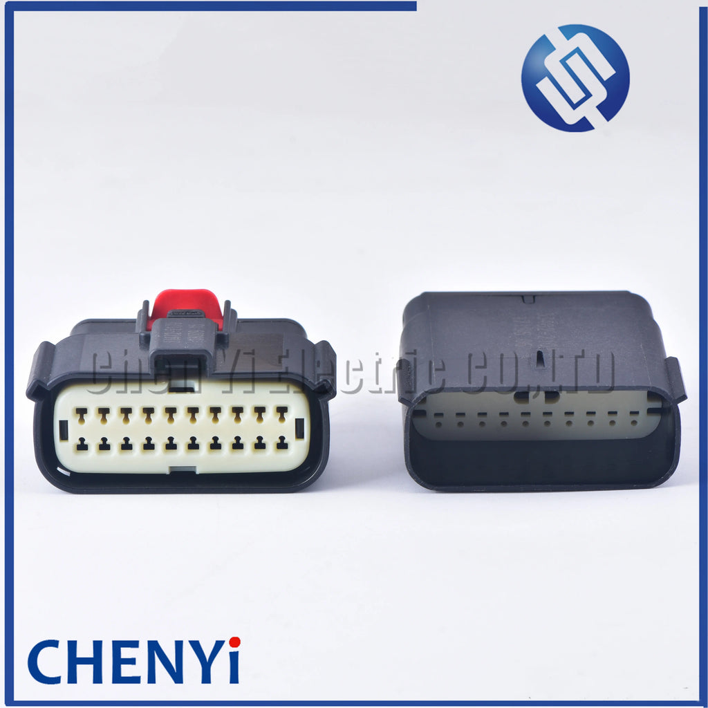 20 Pin Autowaterproof connector Light Lamp plug Electric Socket 33482-2132 33472-2001 for Ford Mondeo EDGE Buick Chevrolet