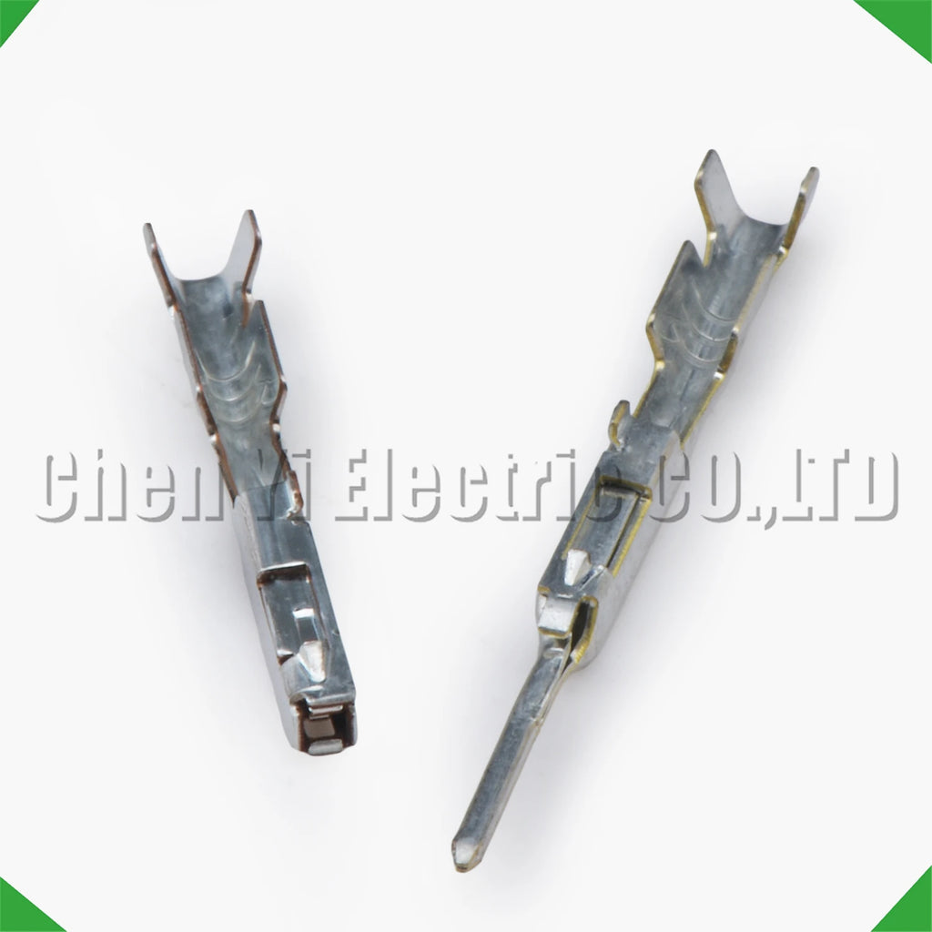50 Pcs 0.6 mm Male or Female wire Crimp Pins For 8100-4030 8100-4027 Sheath Automotive ...