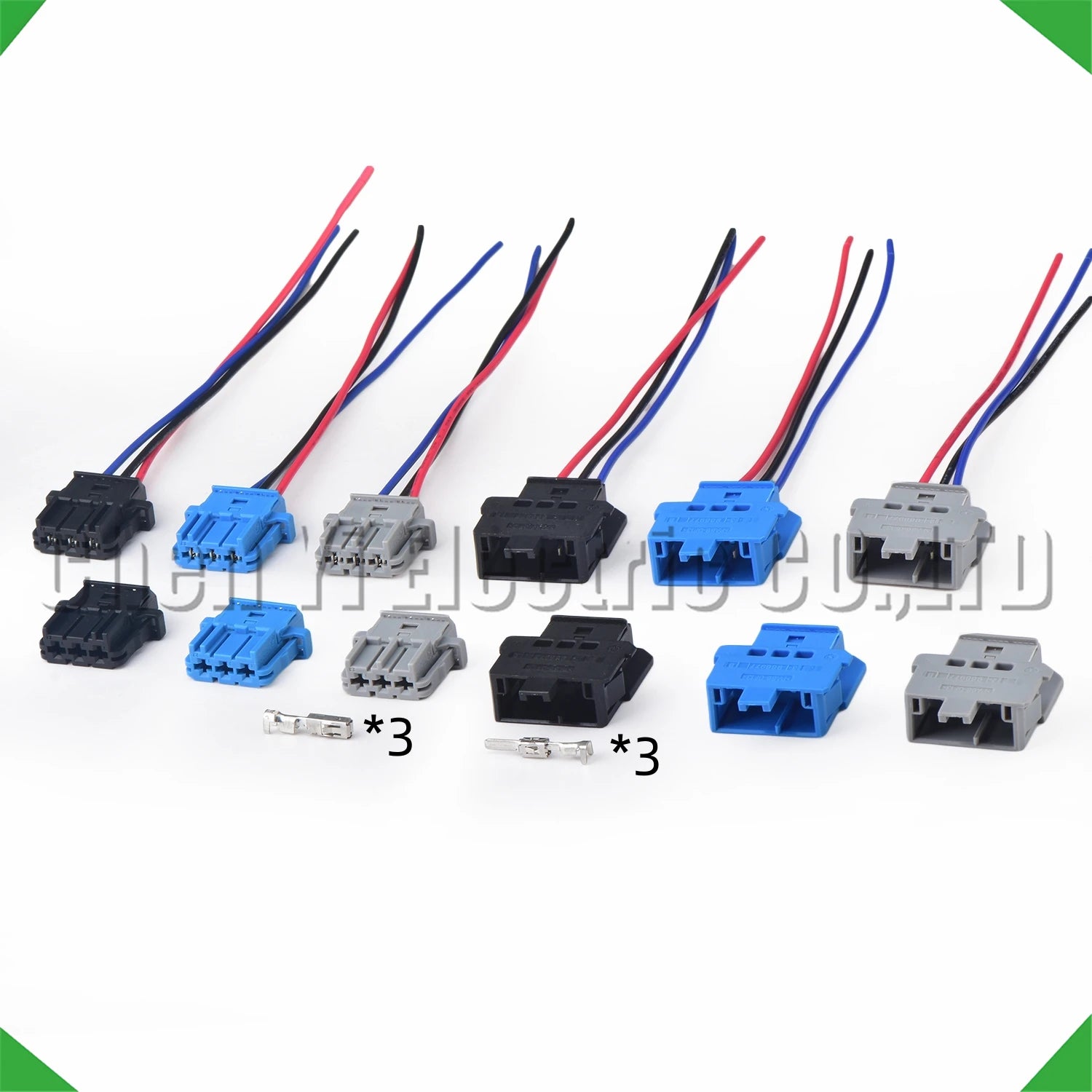 3-Pin Auto Connector Connector Automotive Connectors Controller module harness 968976-9