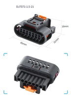 1 Set 7 Pin 1930-0958 Auto Ignition Coil Electrical Cable Connectors Wire Harness Plug For GM Chevrolet Buick Opel PP10000888