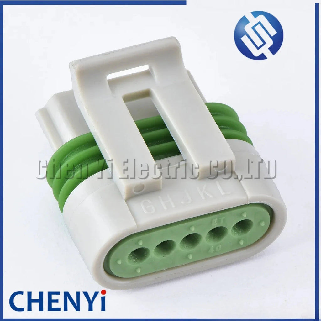 5 Pin White female Automotive waterproof connector wiring harness plug 12162830