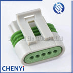 5 Pin White female Automotive waterproof connector wiring harness plug 12162830