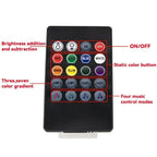 Car RGB LED Strip Light Automotive Interior Foot 36/48 LED APP/Remote/Voice Control Atmosphere Decorative Lamp Ambient Amagi