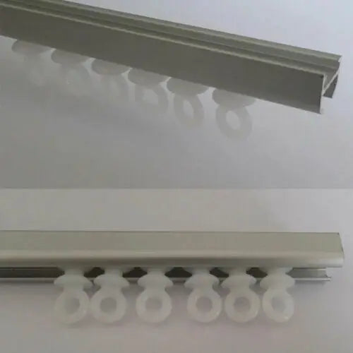 50pcs Plastic Curtain  Track Hook S Runner Fit For  Camper Van  Motorhome  Caravan Boat Home Hanging Curtain Glider Hook