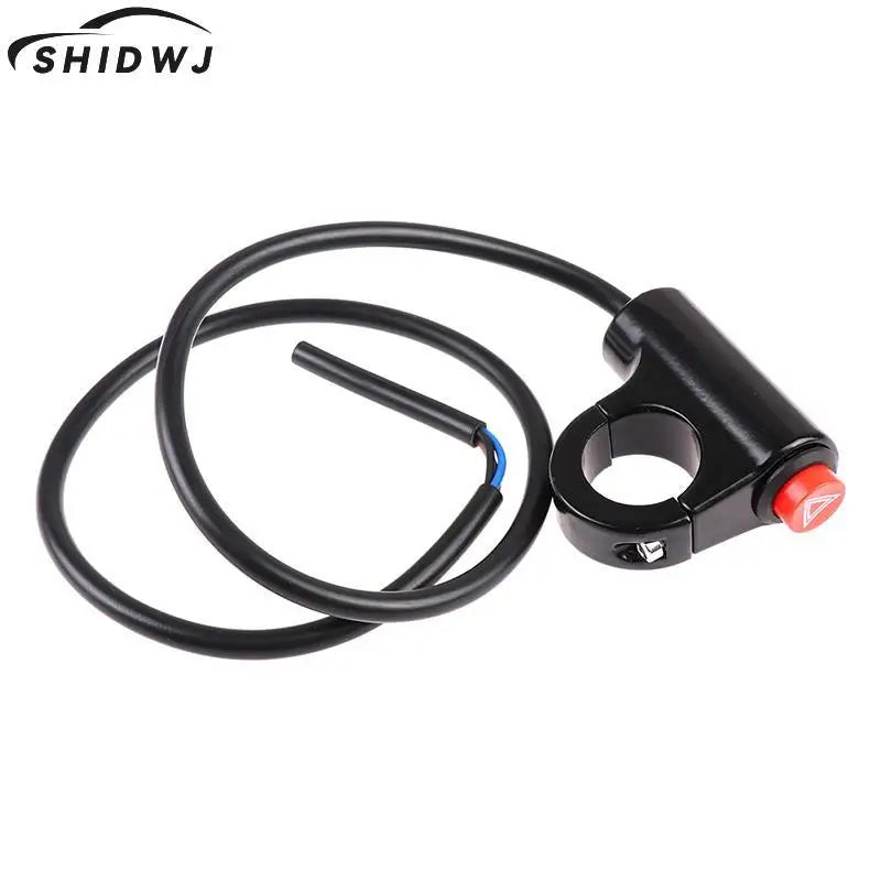 Motorcycle Switch Hazard Light Switch Button Electric Vehicle Double Flash Warning Emergency Lamp Signal Flasher