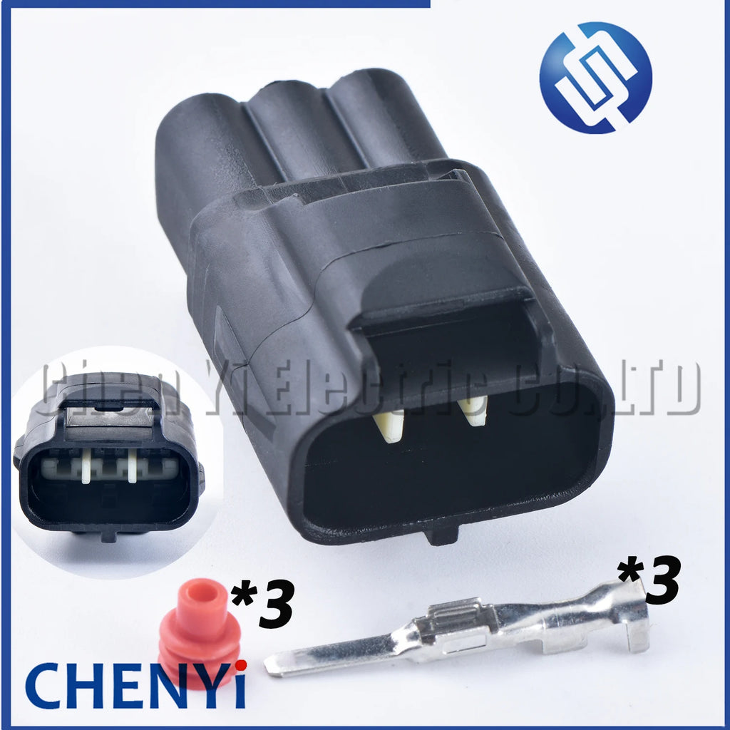 3 Pin Automobile waterproof connector car Engine Crankshaft Position Sensor plug 7283-4535-30 90980-16238 for Jeep Chrysler