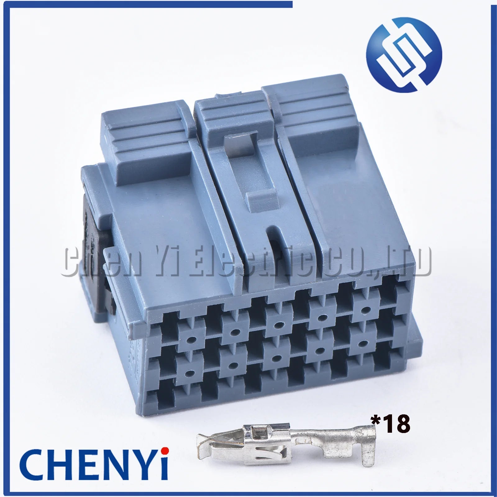 1 set 18 Pin Car grey Connector Male Female Quick Connector Car Harness Connector Plug 1-967624 1-967629 With Pins