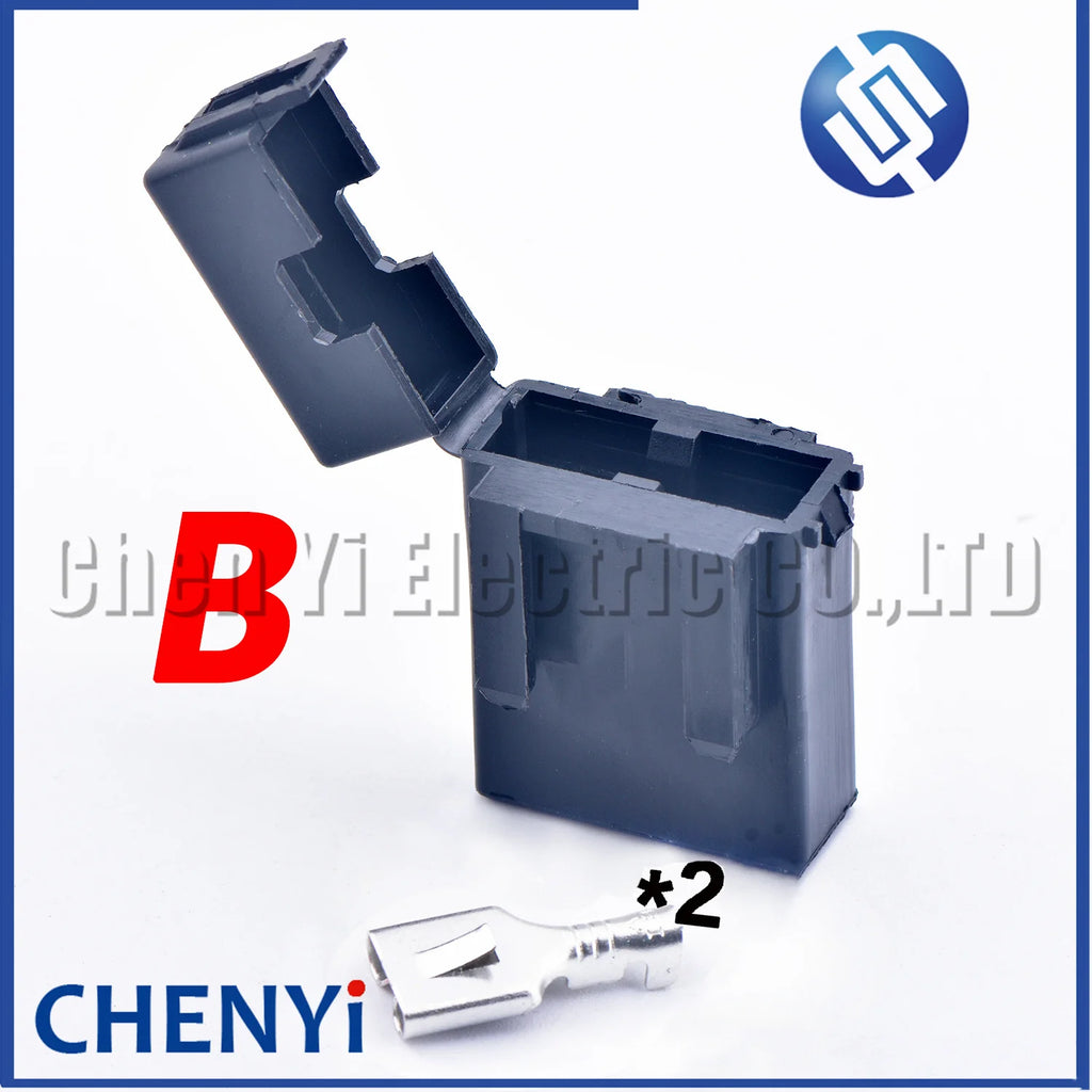 5 set Automotive insurance box Xenon lamp accessories fuse box BX2017A BX2017D BX2017 Medium Car Fuse Holder with Crimp Pins