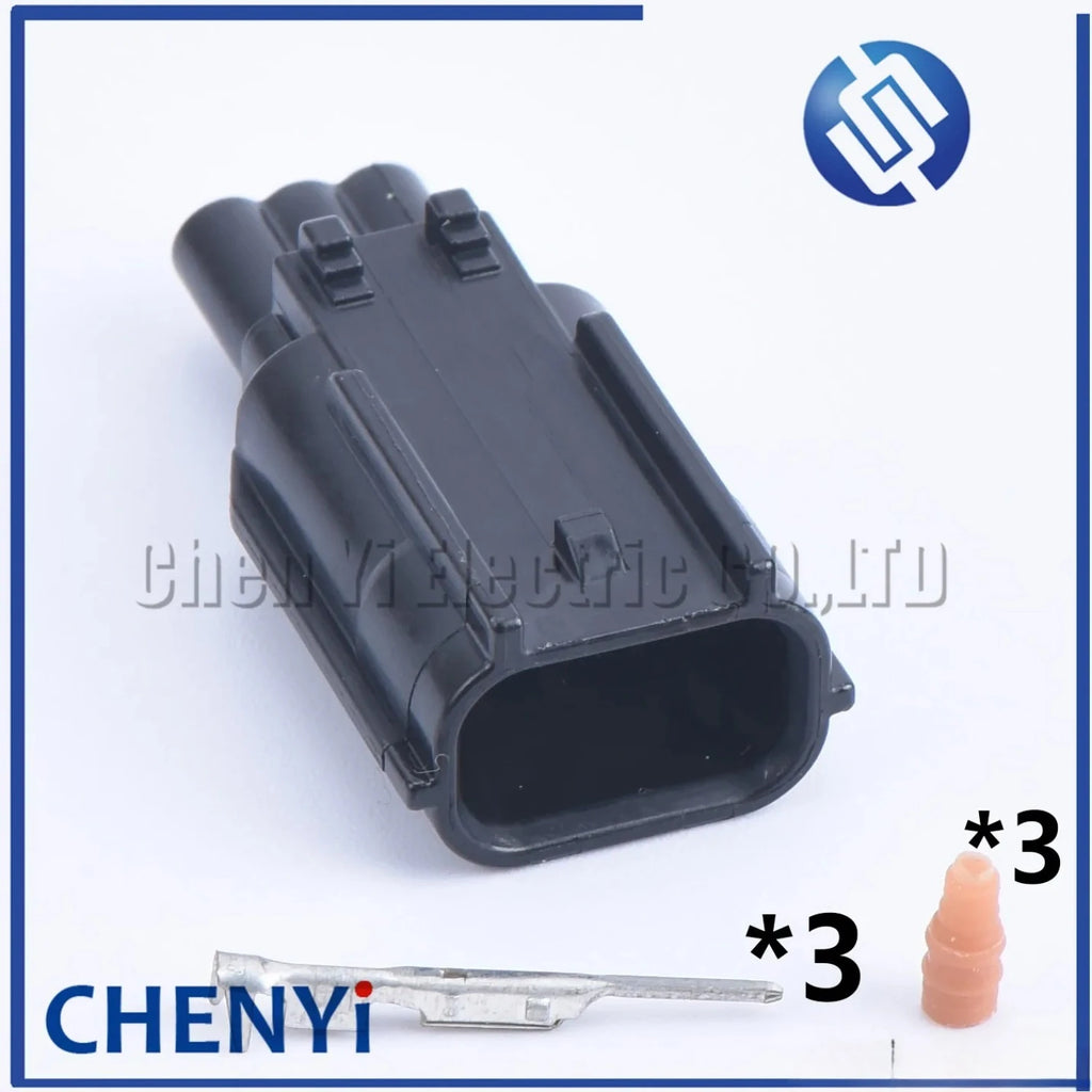 3 Pin Automotive Turn signal fog light Connector Battery negative sensor plug 7283-2147-30 7282-2147-30 For Honda Nissan Mazda