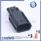 3 Pin Automotive Turn signal fog light Connector Battery negative sensor plug 7283-2147-30 7282-2147-30 For Honda Nissan Mazda