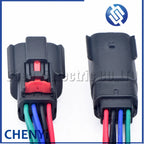 8 Pin 33472-0801 Auto Electrical Headlight Light Socket Car Engine Cable Plug For Ford BUICK Chevrolet With wiring harness