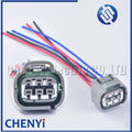 6 Pin waterproof headlamp plug Accelerator Throttle Pedal Connector 7282-7064-40 7283-7064-40 90980-10988 90980-11034 for Toyota
