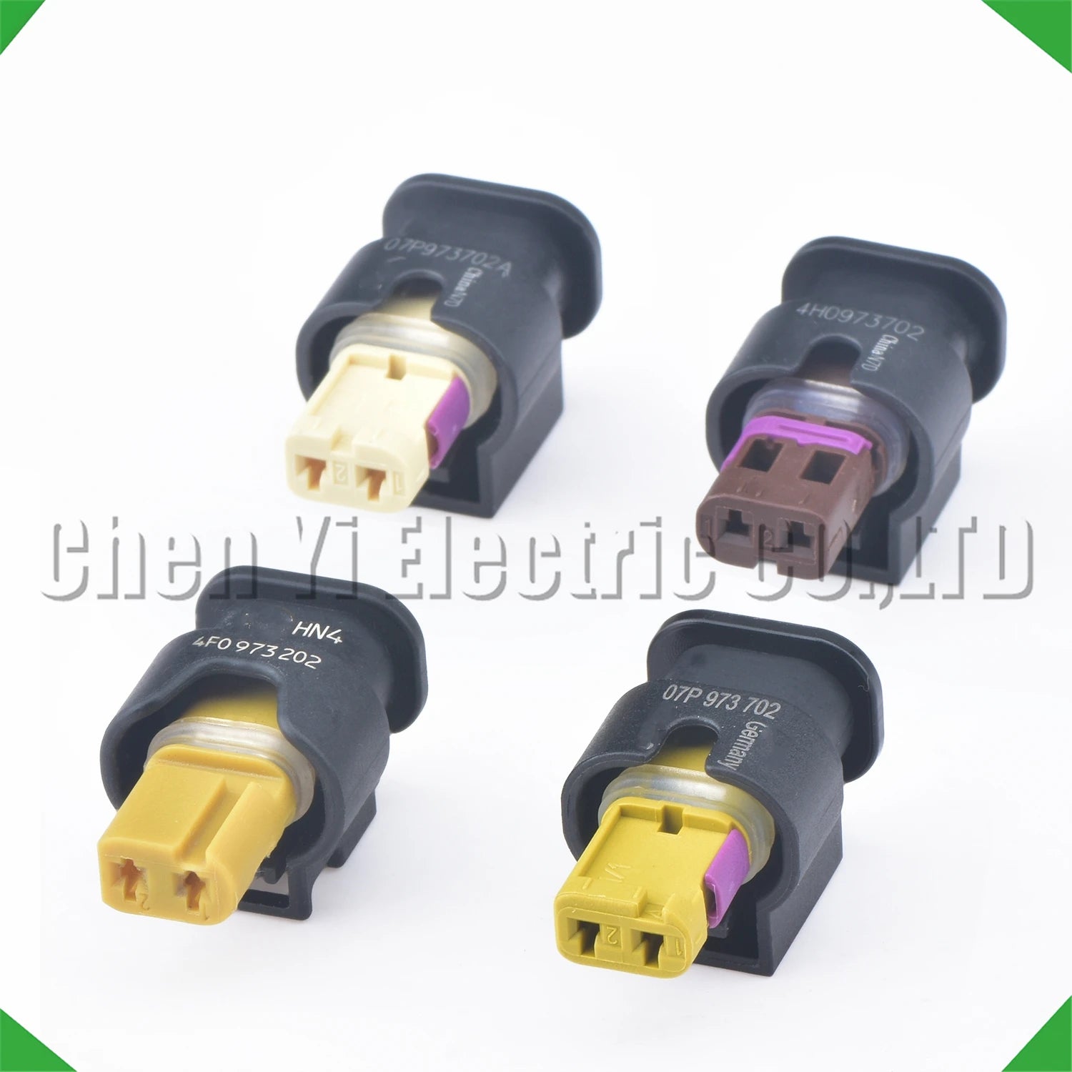 2-Pin Connector waterproof connector Injector solenoid valve camshaft 4H0973702 Vw