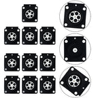 10PCS Carburetor  Metering Diaphragm  For 4314 121 4700 For Zama  A015053 C1Q  Carb Carburetor  Membrane Pads