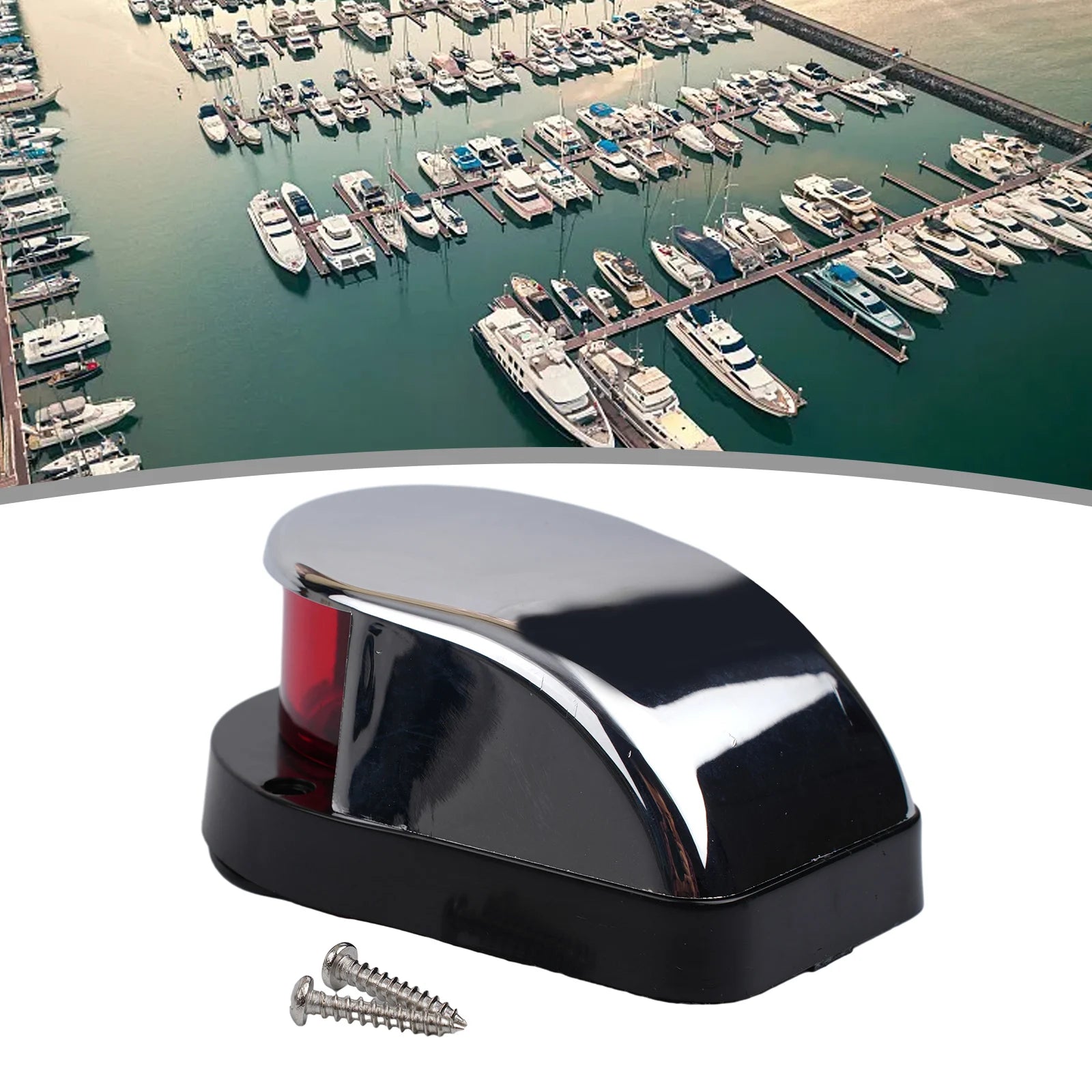 12V Boat  Light  LED Marine  Yacht Navigation  Lights Red  Green Ship  Running Lamps Waterproof LED Signal Lamp