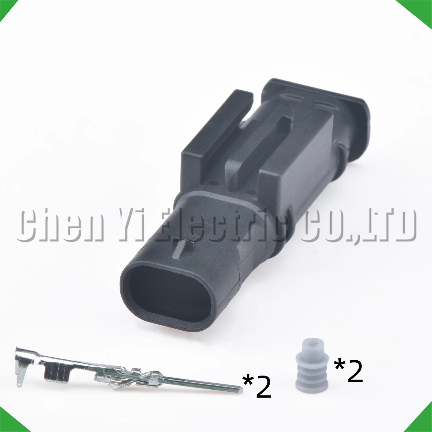 2-Pin Connector Connector Daytime running lights lights connector fuel injector