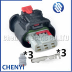 3 Pin Auto Parking Sensor Connector cam Crankshaft position Reverse radar sensor plug 1488991-1 1488991-2 1488991-5 1488991-6