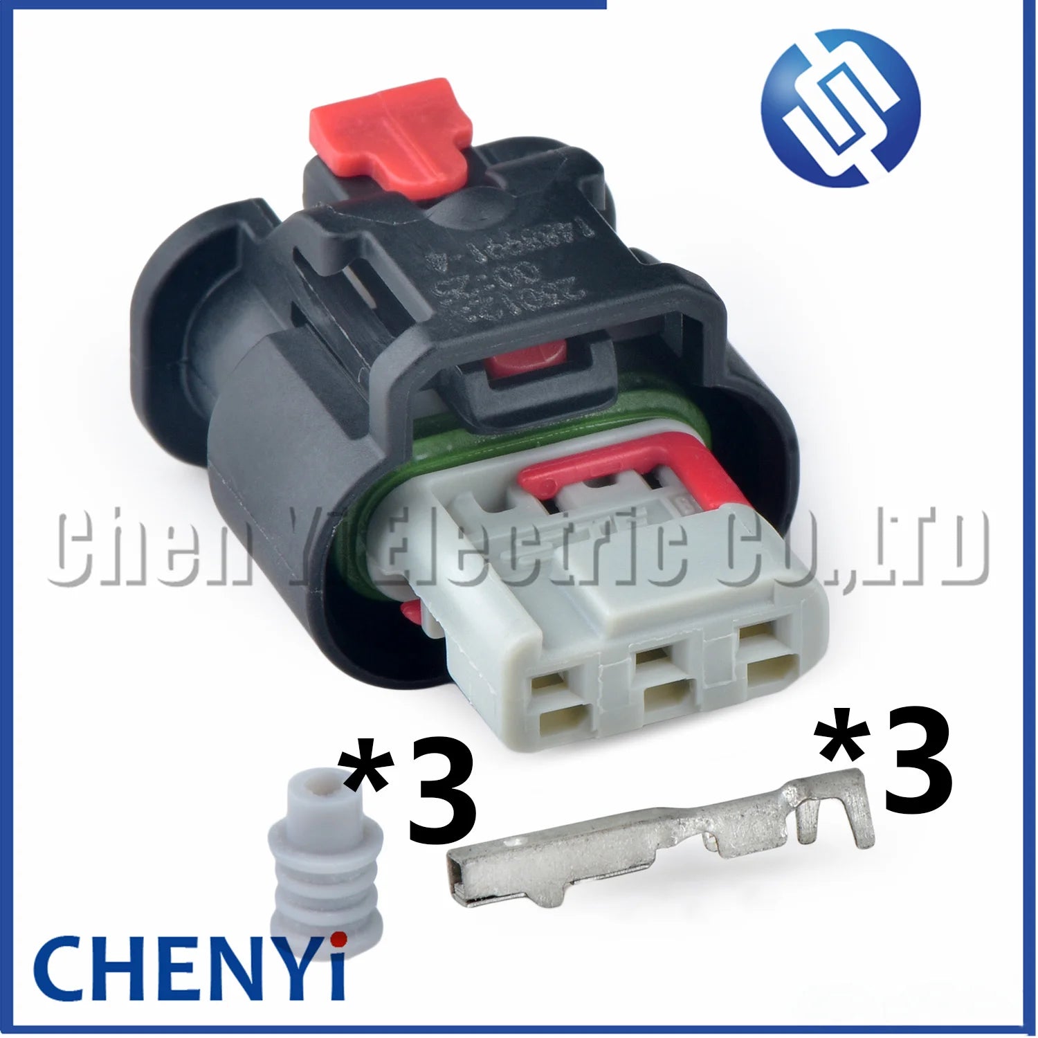 3 Pin Auto Parking Sensor Connector cam Crankshaft position Reverse radar sensor plug 1488991-1 1488991-2 1488991-5 1488991-6