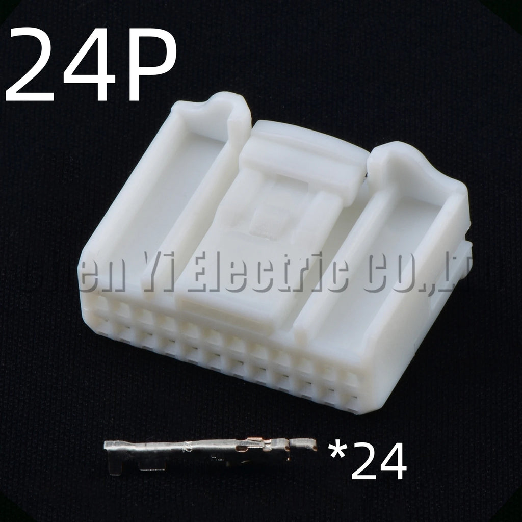 24-Pin Wire Harness Automotive Audio Navigation Connector Socket harness Toyota Toyota