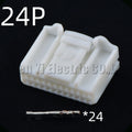 Toyota 24-Pin Audio & Navigation Head Unit Connector – Male & Female OEM | Entune Display Audio