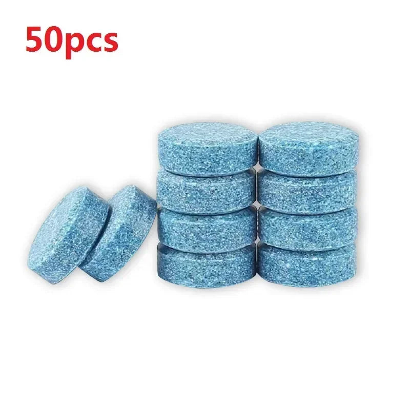 Car Windscreen Cleaner Effervescent Tablet Solid Cleaner Auto Wiper Glass Solid Cleaning Concentrated Tablets Detergent Cleaner