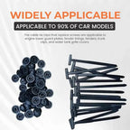 Nylon Cable Tie Buckle Universal Car Fender Trunk Engine Guard Panel Wire Management Secure Auto Fastener Screw Replacement Clip