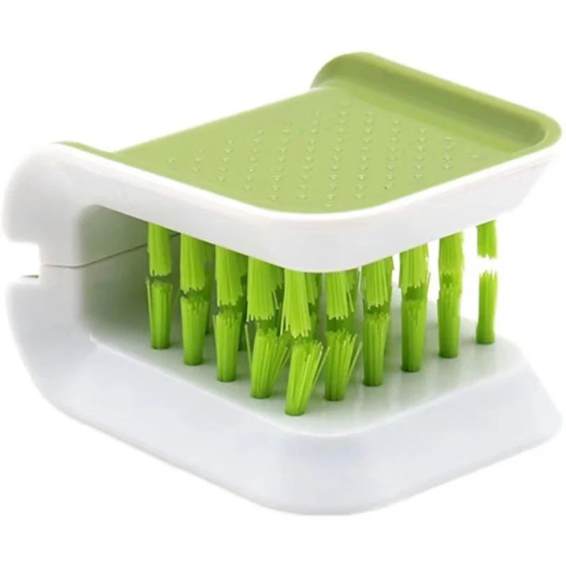1Pcs Double Sided U Type Car Interior Openable Cleaning Brush Car Seat Belt Cleaning Brush Automotive Safe Belt Washing Tool