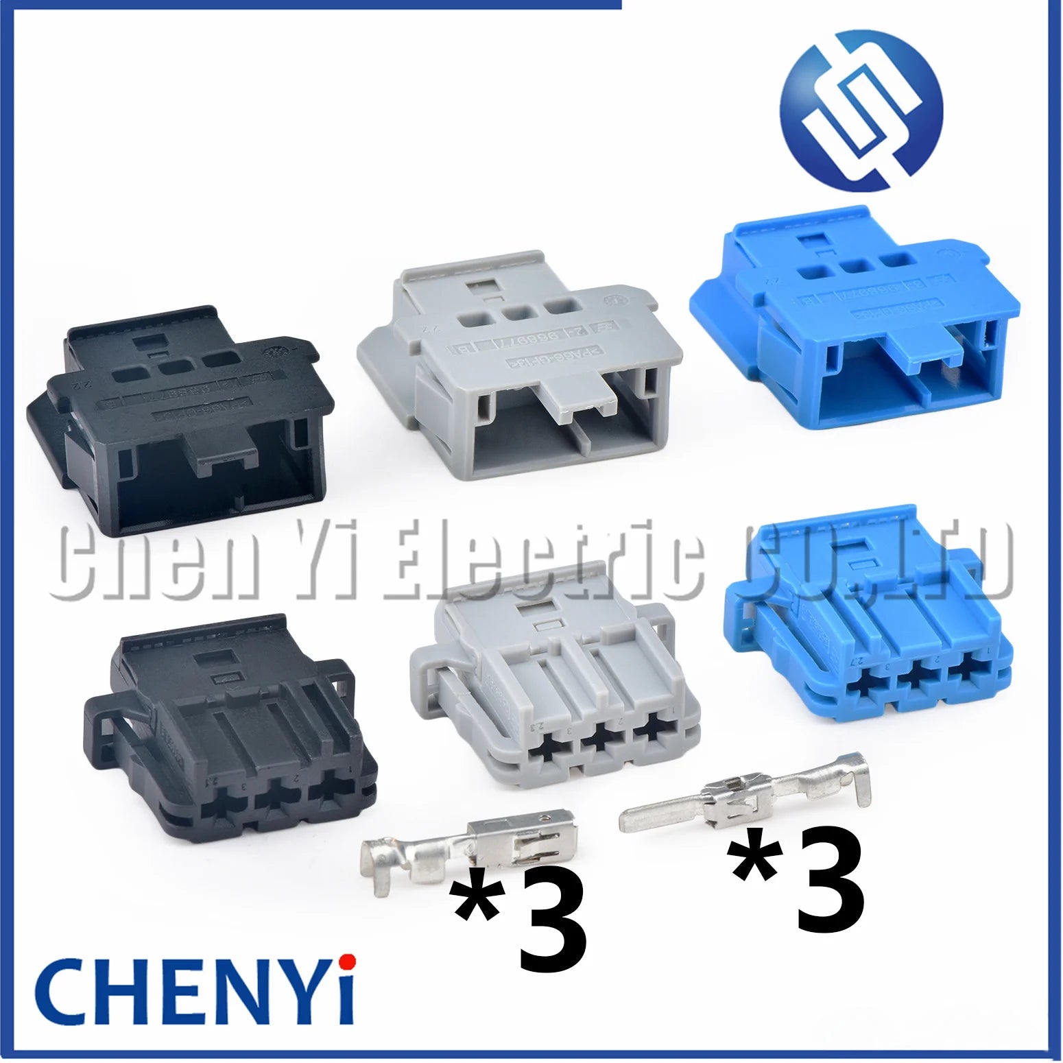 3 Pin Car connector COO7 Controller module ECU plug 1-968977-9 2-968977-9 3-968977-9 1-968976-9 2-968976-9 3-968976-9 For Scania