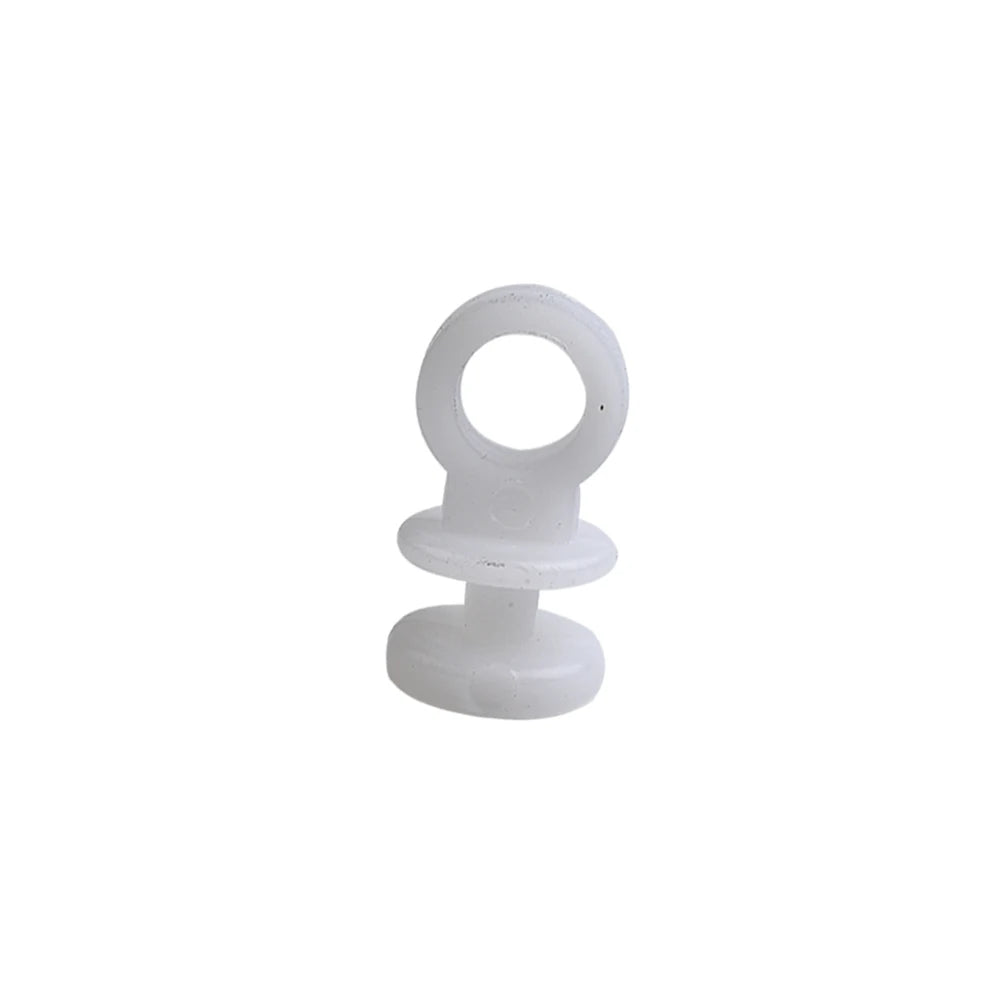 50pcs Plastic Curtain  Track Hook S Runner Fit For  Camper Van  Motorhome  Caravan Boat Home Hanging Curtain Glider Hook