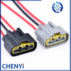 3 Pin waterproof connector Motorcycle generator motor coil rectifier Wire harness Plug QLW-A-B3F-B QLW-A-3F-GR