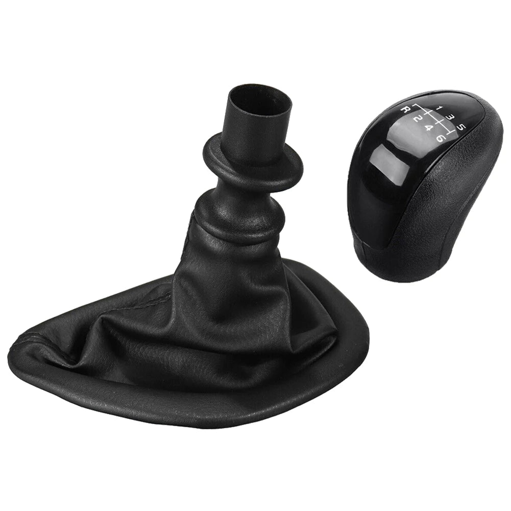 Manual Gear Shift Knob Accessories For Mercedes W639 VITO 2003-2010 Manual Gear Shift Knob W Gaitor Boot Cover