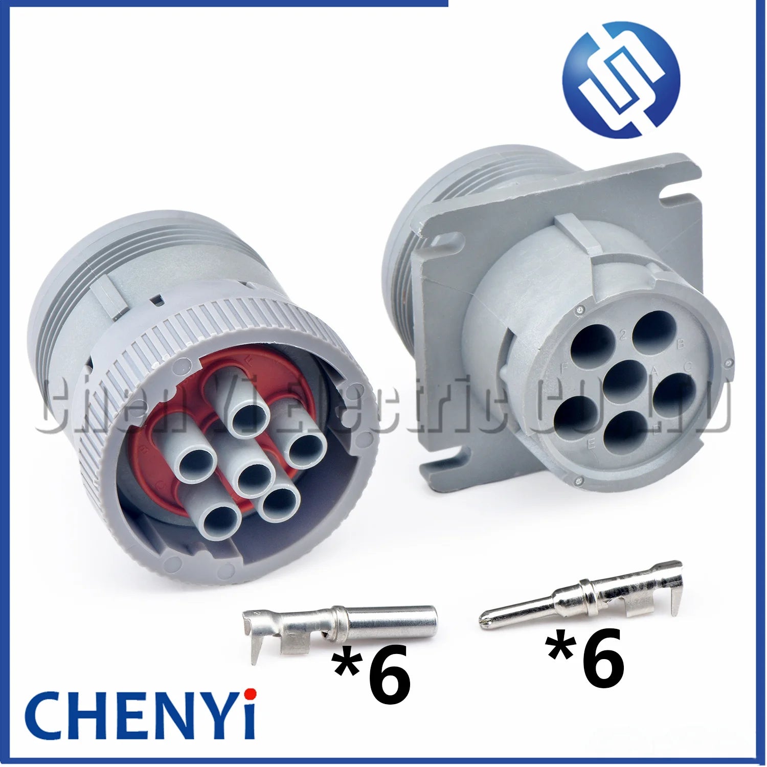 6 Pin 2.5mm series waterproof connector Plug HD16-6-12S-B010 HD10-6-12P HD10-6-12P-L HD10-6-12P-RU HD10-6-12P-AS For DEUTSCH