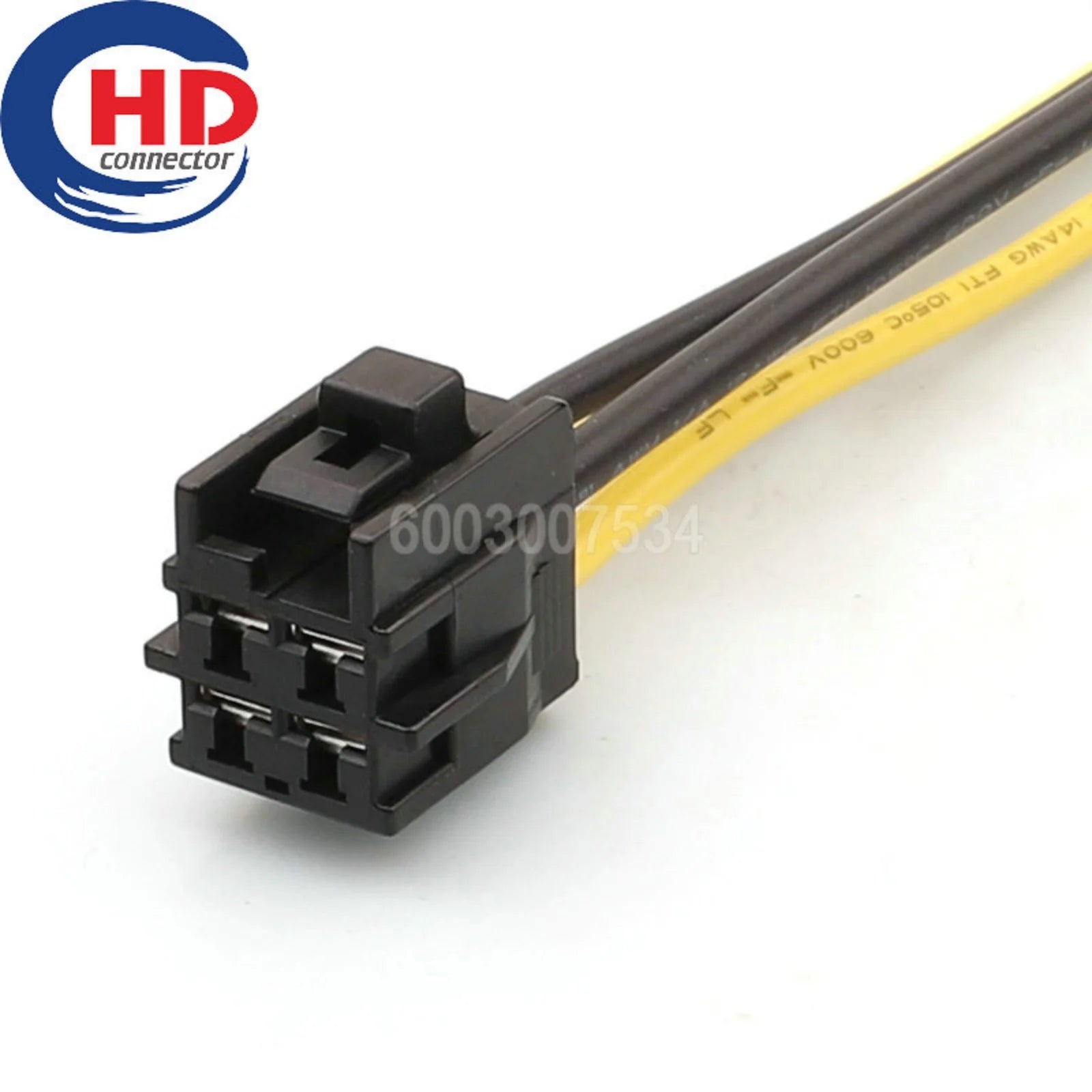 4 Pin 4.8 Series Automobile Female Connector Blower Resistance Cable Socket AC Assembly For Toyota Camry 90980-11136 6098-0516