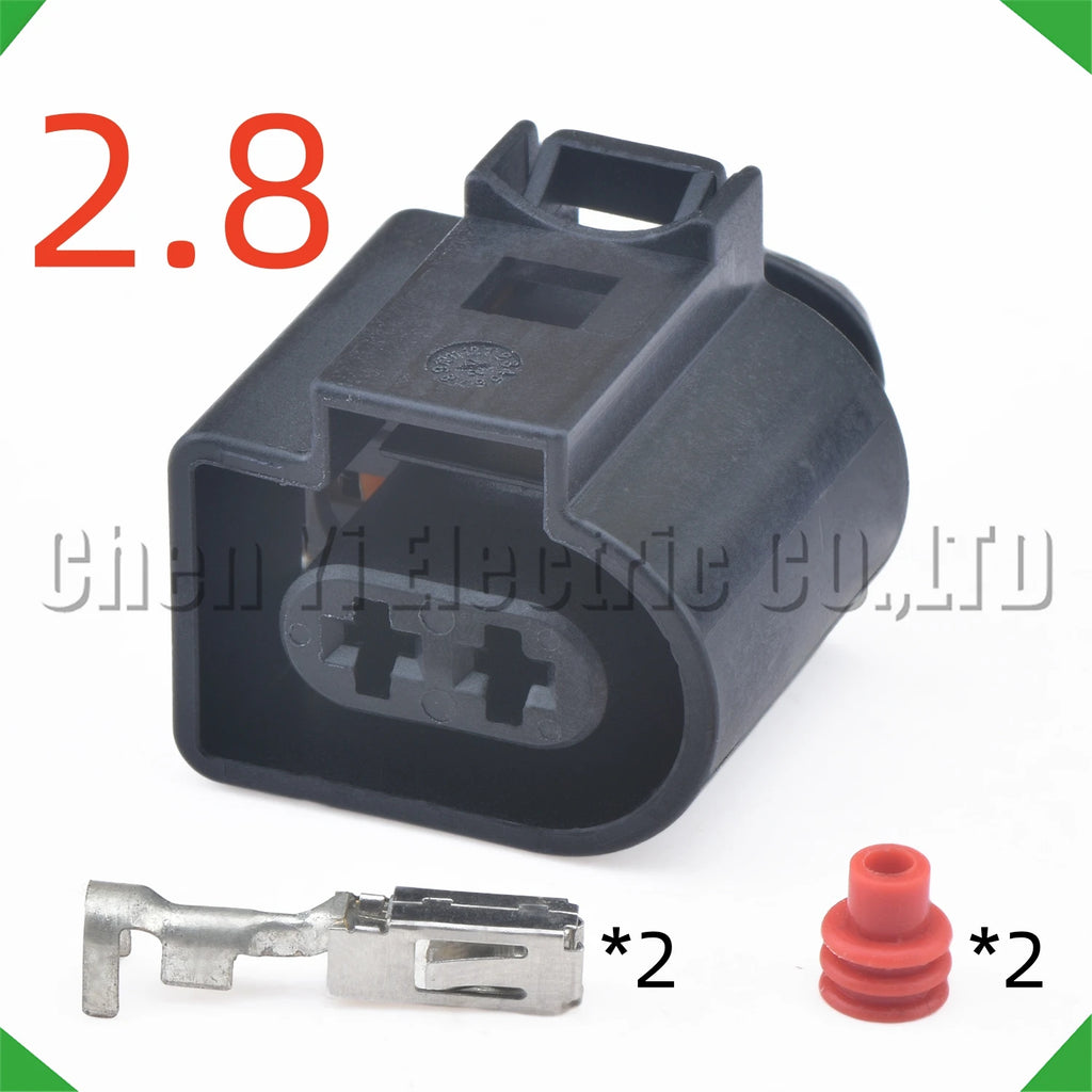 2-Pin Auto Connector Connector Connectors Fluid Electromagnetic Vw Audi
