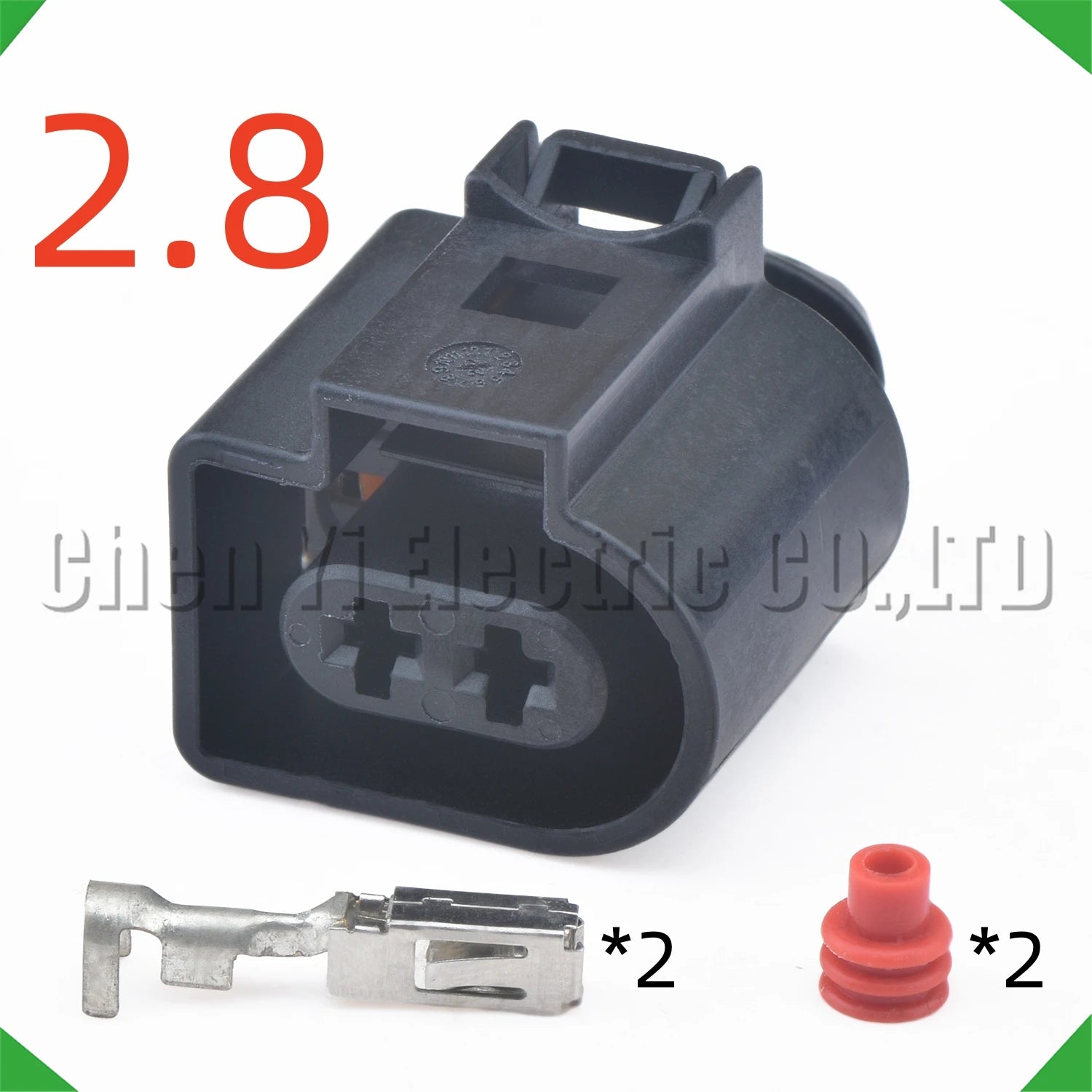 2-Pin Auto Connector Connector Connectors Fluid Electromagnetic Vw Audi