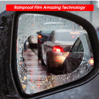Car Rearview Mirror Film Side Window Rainproof Clear Film 2/1Pcs Anti Fog Window Mirror Protective Film Sticker Car Accessories