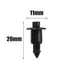Car Motorcycle Plastic Rivets Fairing Fasteners Expansion Screw Buckle Motorcycle Shell Flow Cover Screws Motor Accessories Part