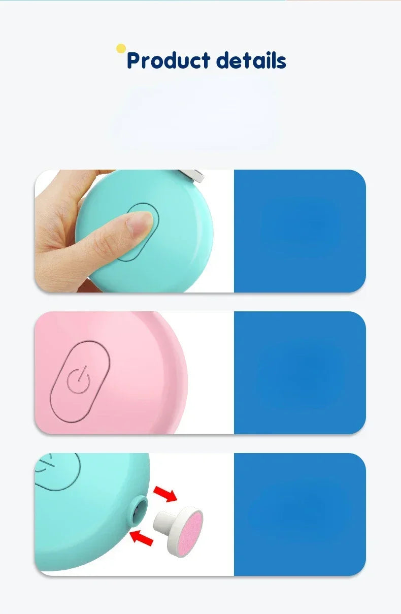 Electric Nail Grinder for Babies And Kids Home Use Polishing Set Nail Clippers Kit for Children Amagi