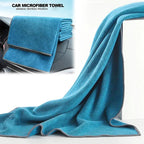 Thickened Car Cleaning Towel Multifunctional Water-absorbent Coral Velvet Microfiber Non-harming Car Special Wash Towel Amagi