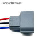 1 Set 3 Pin PU465-03127 PU475-0 Car Ignition Coil High Voltage Pack Electrical Connector Wire Harness for Mitsubishi