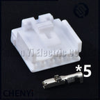 5 Pin Auto connector Car Window Regulator Switch Plug Socket 90980-12348 1300-3111 7283-1050 7283-1050-30 7282-1050 For Toyota