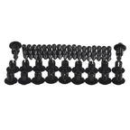 20Pcs 6mm Auto Fastener Clip Mixed Car Body Push Retainer Pin Rivet Plastic Rivet Bike Fairing Trim Clips For Honda For Suzuki